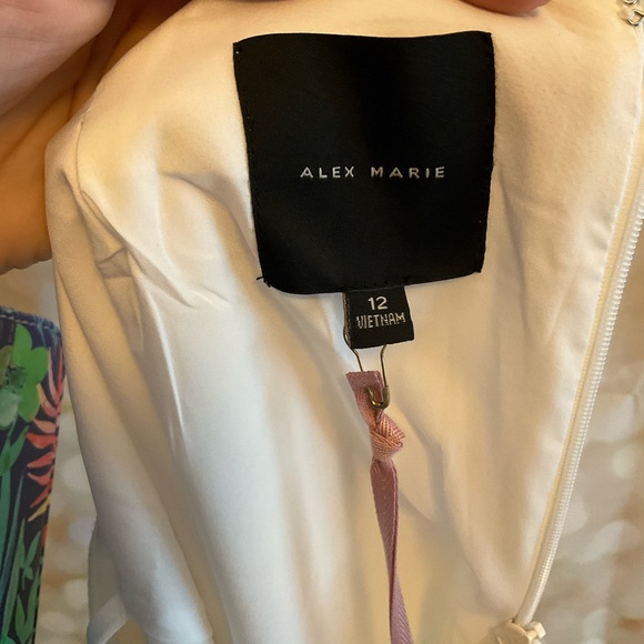 Alex Marie Ivory Pencil Skirt - Picture 5 of 10